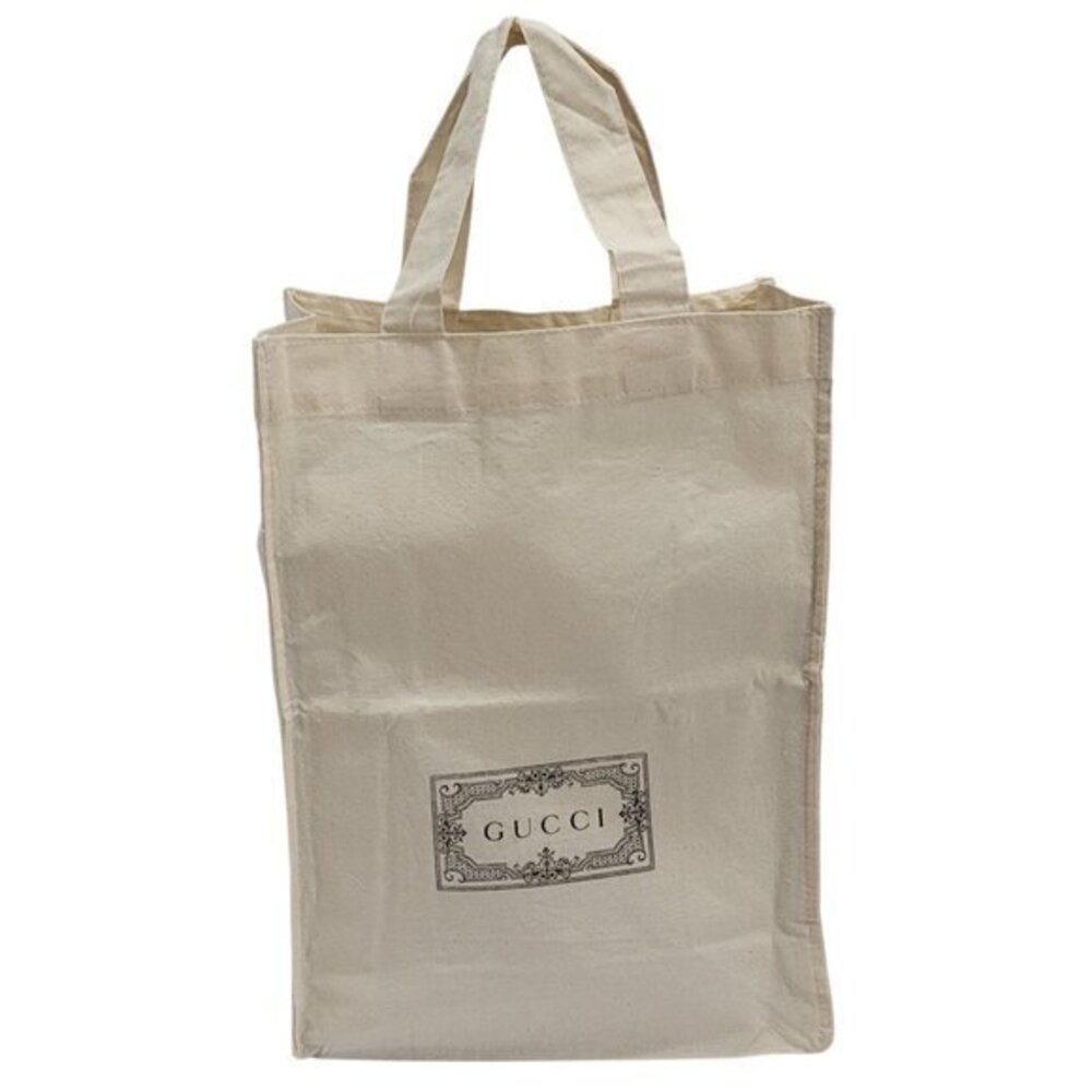 Gucci Canvas Tote Bag Logo Print - Picture 5 of 7